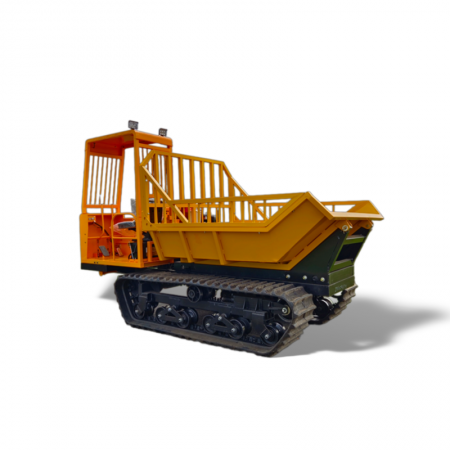 Xe nâng cắt kéo bánh xích 3500kg, vận chuyển mọi địa hình, dài 2.4m